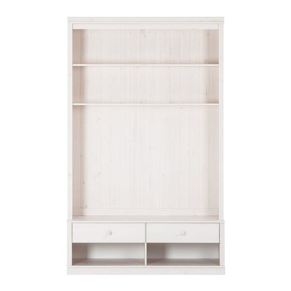 Bijeli TV set od masivnog bora 140x223 cm Anita – Støraa