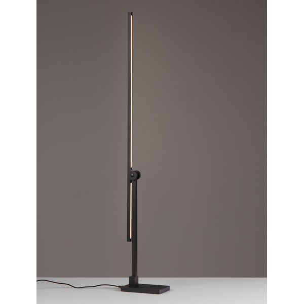 Mat crna metalna LED stolna lampa sa savitljivom konstrukcijom/s mogućnosti zatamnjivanja (visina 47 cm) Tenso – Nova Luce-image-4