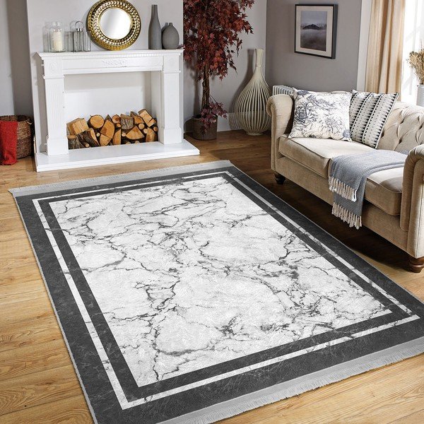 Bijelo-sivi tepih 120x180 cm - Mila Home-image-3