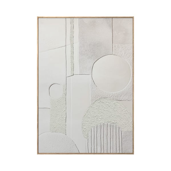 Slika s ručno oslikanim elementima 70x100 cm Lan 3D Illusion – Styler