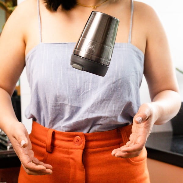 Antracitno siva termo šalica 454 ml Helix Therman Nitro Gloss L – KeepCup-image-1