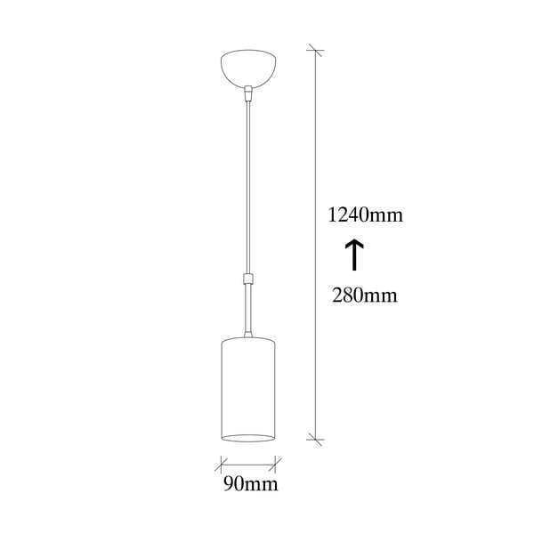 Viseća svjetiljka u zlatnoj boji Opviq lights Kem-image-3