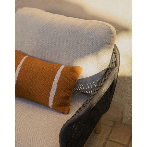 Bež podstavljena vrtna fotelja Alipa – Kave Home-image-2