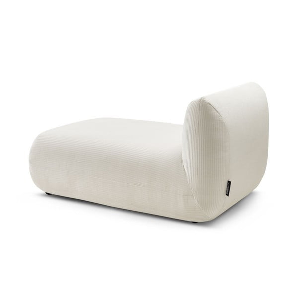 Sofa modul od bijelog samta Lecomte - Bobochic Paris-image-3