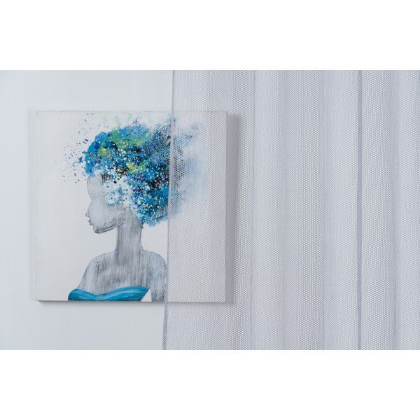 Siva prozirna zavjesa 140x245 cm Miko – Mendola Fabrics-image-3