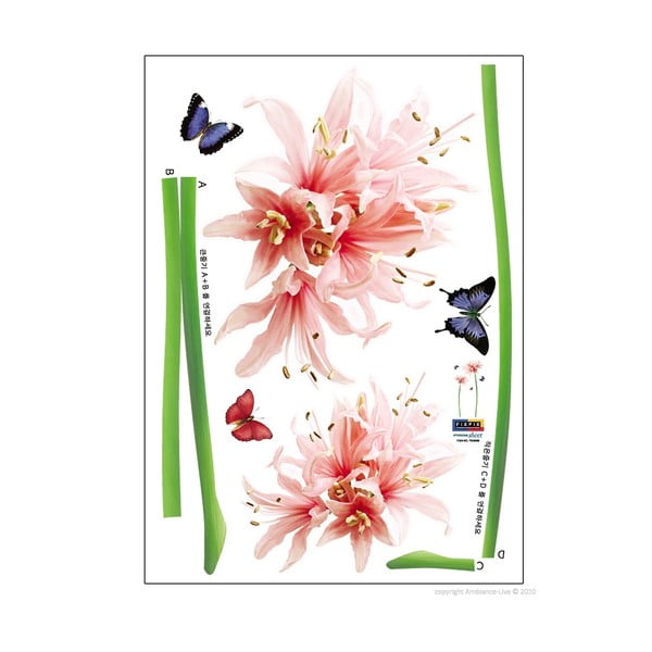 Set naljepnica Ambience Lilly Flower-image-2