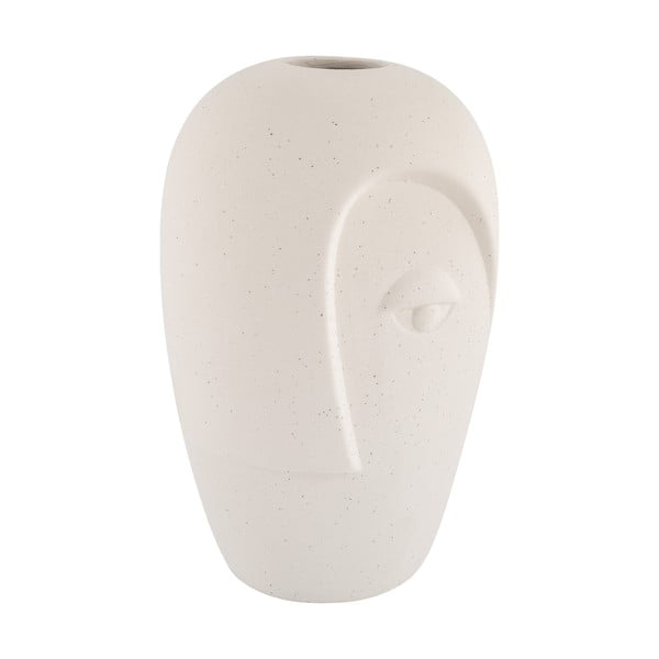 Krem keramička vaza (visina 19,5 cm) Face – House Nordic