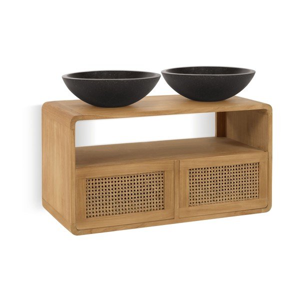 Ormarić za umivaonik od tikovine Kave Home Sabiela-image-4