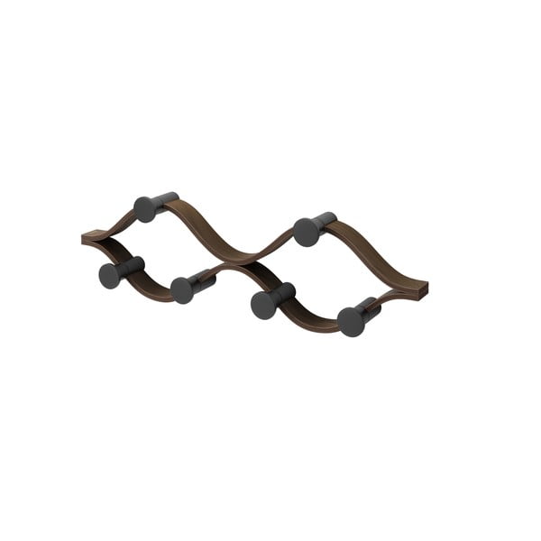 Zidna vješalica od masivnog kaučuka u prirodnoj boji Montage – Umbra-image-2