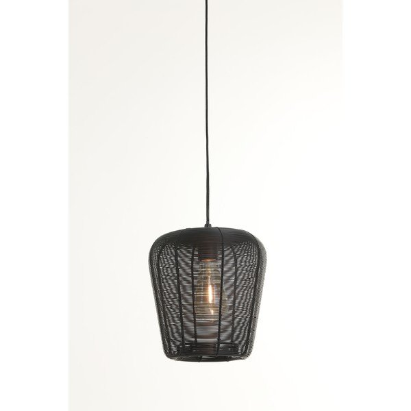 Crna stropna lampa ø 23 cm Adeta - Light & Living-image-2