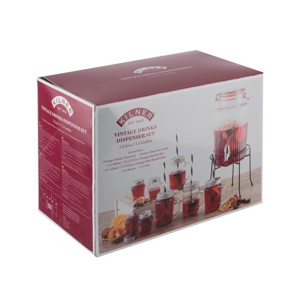 Set automata i 8 čaša Kilner Vintage-image-1