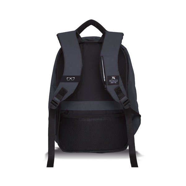 Tamno sivo-crni ruksak s USB priključkom My Valice SECRET Smart Bag-image-3