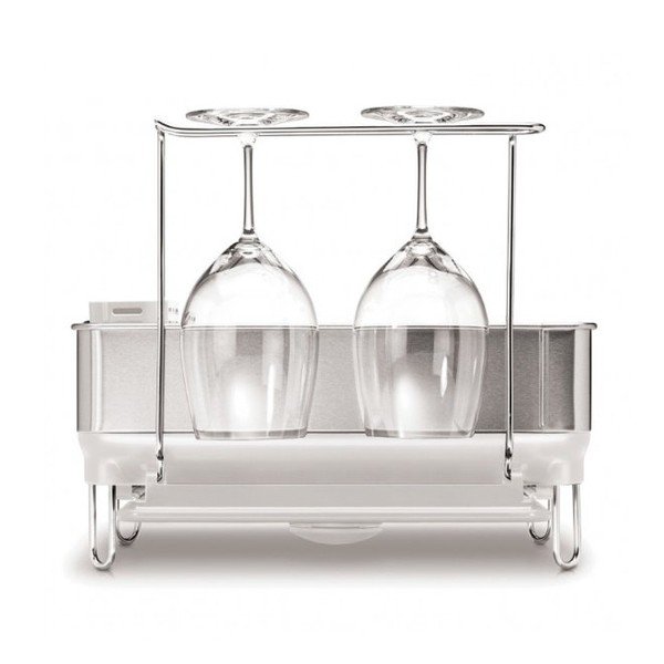 Simplehuman srebrni ocjeđivač za posuđe-image-1