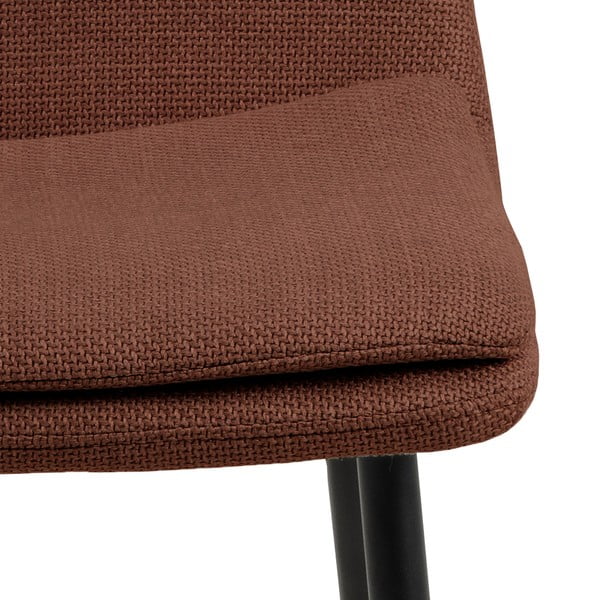 Blagovaonska stolica boja terakote Becca – Actona-image-3