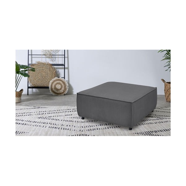 Tamno sivi modularni tabure od samta Nihad modular – Bobochic Paris-image-1