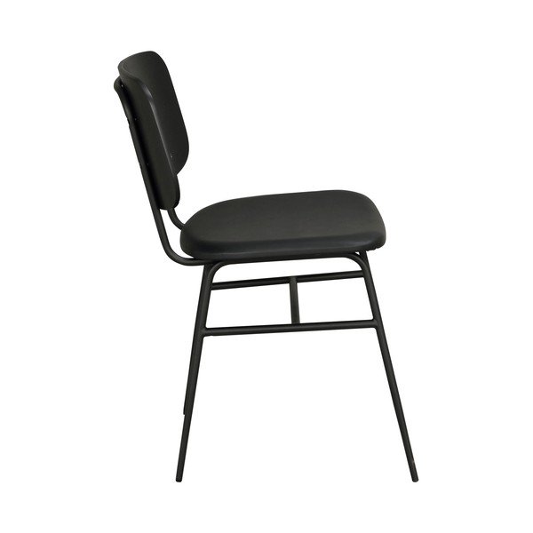 Crna stolica s crnim sjedalom Rowico Brent-image-4