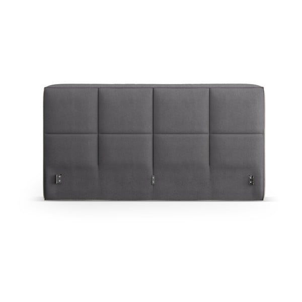 Tamno sivo podstavljeno uzglavlje 229x100 cm Darren – Micadoni -image-2