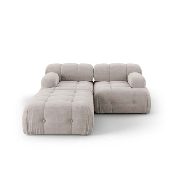 Svijetlo siva kutna garnitura Ferento – Cosmopolitan Design