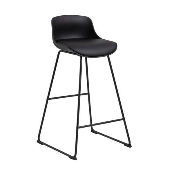 Crna barska stolica (visine sjedala 76 cm) Tina – Actona