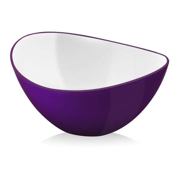 Ljubičasta zdjela za salatu Vialli Design, 16 cm