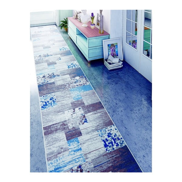 Plavi tepih Muriel Sento, 80 x 160 cm