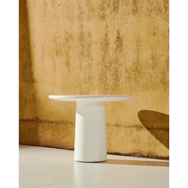 Okrugao vrtni stolić za kavu betonski ø 65 cm Albanella – Kave Home-image-1