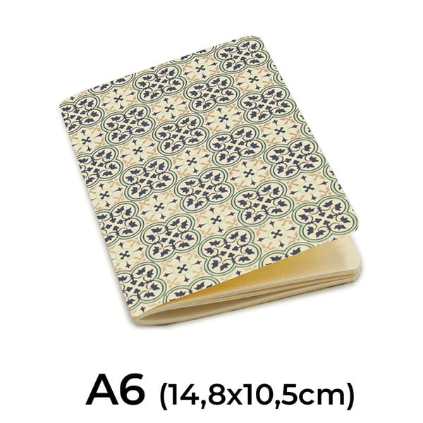 A6 bilježnice u setu 192 stranica 4 kom Quadrilobe – Kartos-image-3