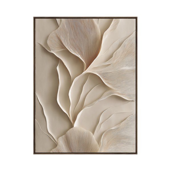 Tiskana slika s okvirom 60x80 cm Gentle Curves – Styler