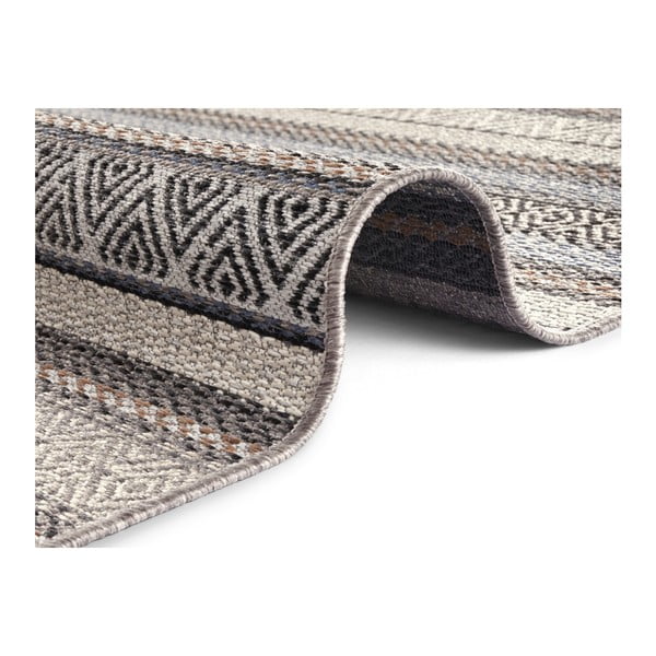 Plavi tepih prikladan za van Elle Decoration Bloom Rodez, 80 x 150 cm-image-4