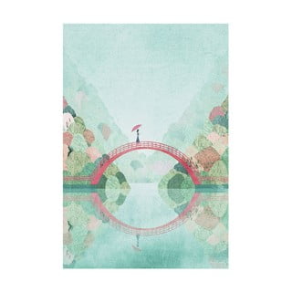 Plakat 30x40 cm Japan Lake - Travelposter