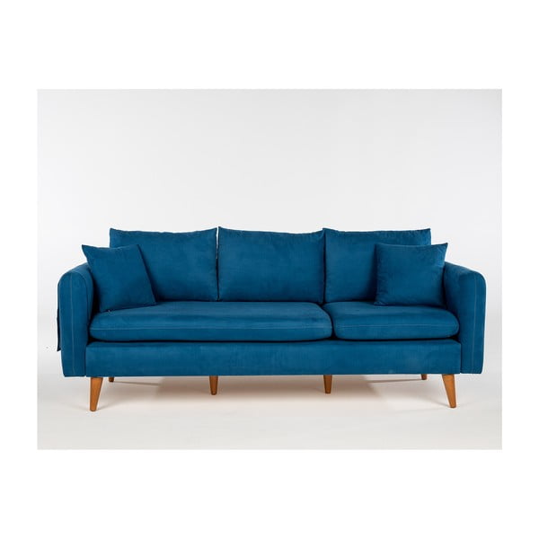 Tamno plava sofa 215 cm Sofia – Balcab Home