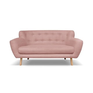 Svijetlo ružičasta sofa Cosmopolitan design London, 162 cm