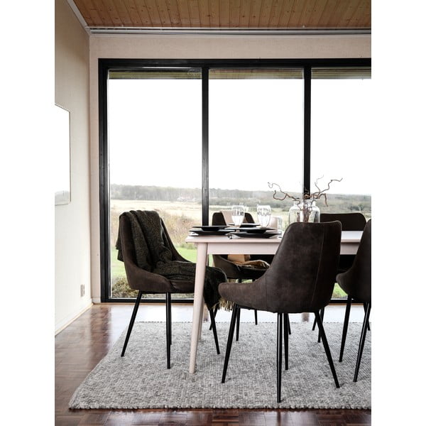 Sklopivi blagovaonski stol od hrastovine 180x90 cm Tyler - Rowico-image-2