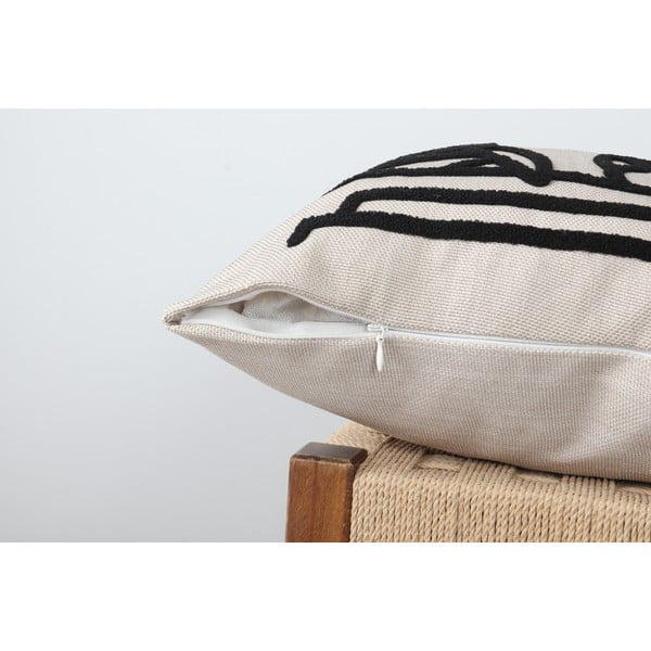 Lanena ukrasna jastučnica 43x43 cm Winter Sun – Mioli Decor-image-3