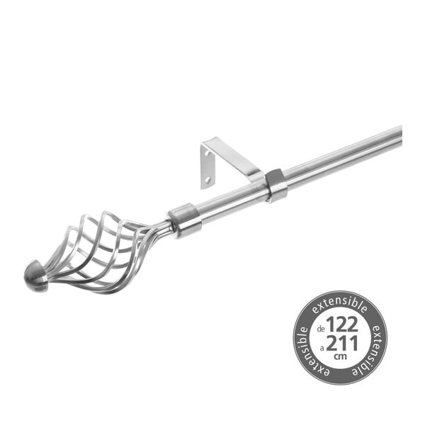 Metalna proširiva karniša 122 - 211 cm – Casa Selección-image-1
