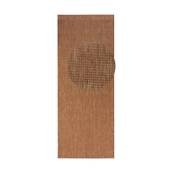 Smeđi gazni sloj prikladan za vanjštinu Bougari Match, 80 x 200 cm