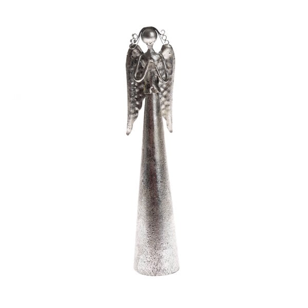 Metalna dekoracija u obliku anđela Dakls, visina 16,5 cm