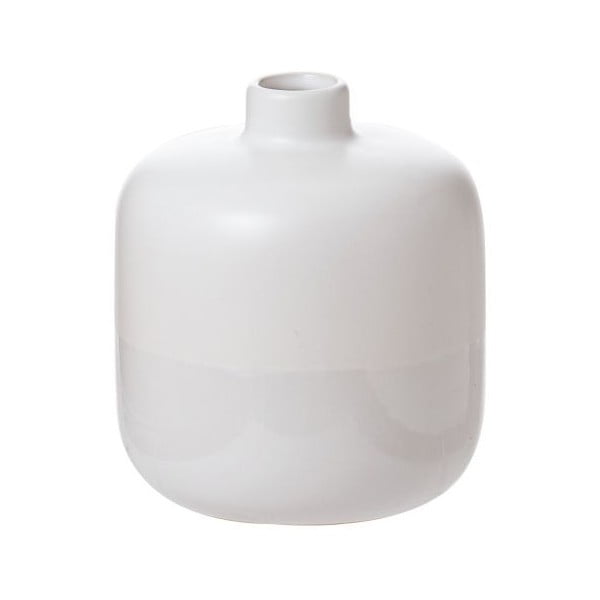 Vaza Shade Dip White, 13x13x14,5 cm