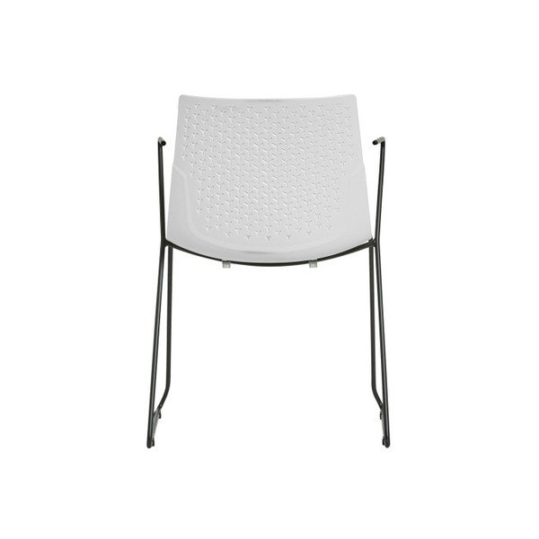 Set od 4 bijele stolice za blagovanje Marckeric Edda-image-1