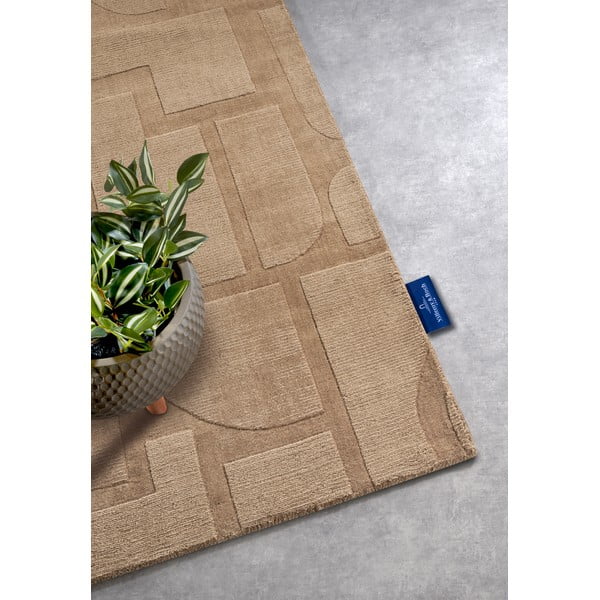 Bež ručno rađena vunenia staza 80x250 cm Alexis – Villeroy&Boch-image-2