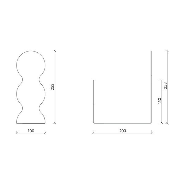 Držač za knjige Fala – noo.ma-image-2