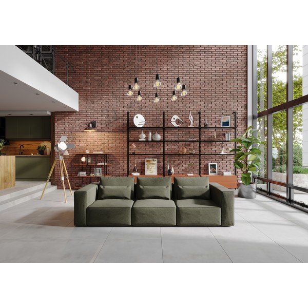 Zelena modularna sjedeća garnitura (promjenjiva) Riposo Ottimo – Sit Sit-image-4