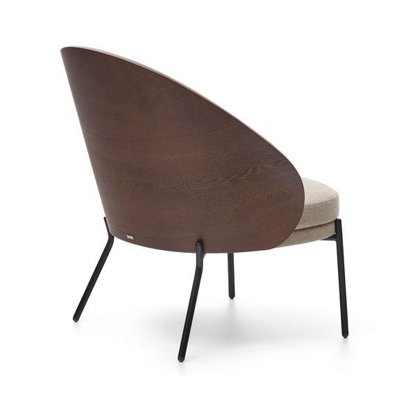 Svjetlo smeđa fotelja Eamy – Kave Home-image-4