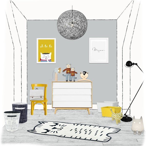 Dječji tepih Nattiot Charlie, 80 x 150 cm-image-1