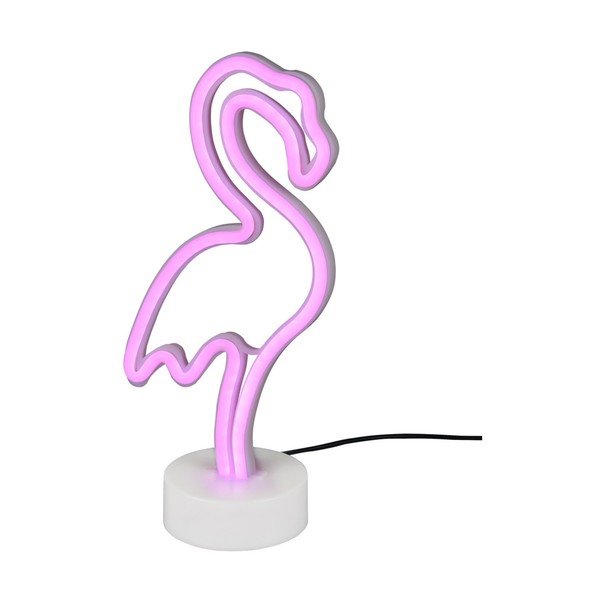 Bijela LED stolna lampa (visina 29 cm) Flamingo - Reality