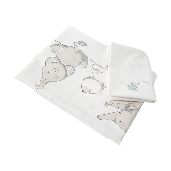 Siva kolijevka na kotačićima/s baldihanom 40x90 cm Strenenzauber – Roba-image-4