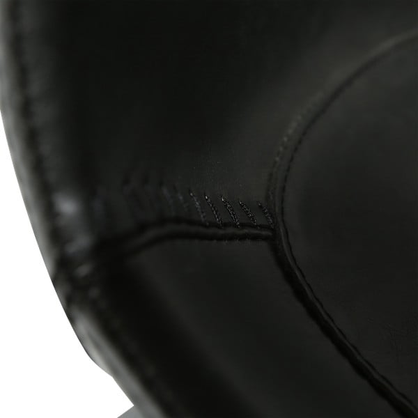 Crna stolica od umjetne kože za blagovaonicu DAN-FORM Denmark Hype-image-1