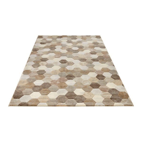 Smeđe-krem tepih Elle Decoration Arty Manosque, 80 x 150 cm-image-3
