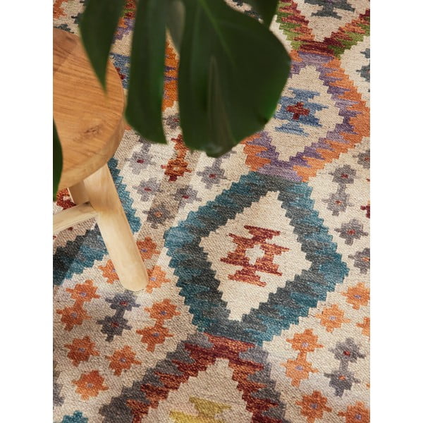 Obostrani/ručno rađen vunen tepih 120x170 cm Kamal Oasis – Nouristan-image-2