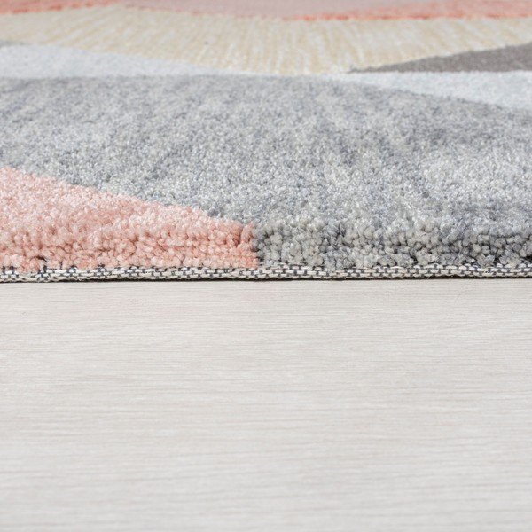 Sivo-ružičasti tepih Flair Rugs Icon, 160 x 230 cm-image-3
